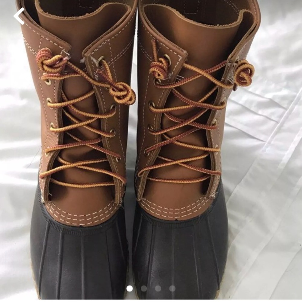 LL bean boots 8 inch